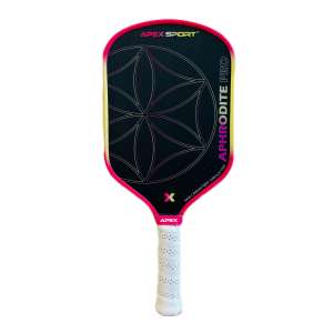 SYPlK Gradient Color Edge Triton Pro Series Blaze Ember Galaxy Dream Colorful Pickleball Paddle Superficie rugosa de fibra de carbono cruda - Product Image 2