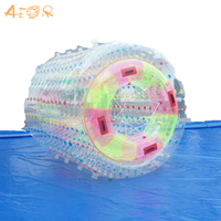 Rouleau aquatique gonflable personnalisé pour jeux, rouleau gonflable à bulles, marcheur aquatique, zorbing, boule à rouler