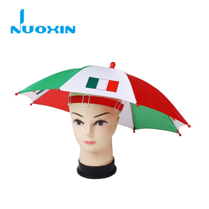 Umbrella Hat With Fan 