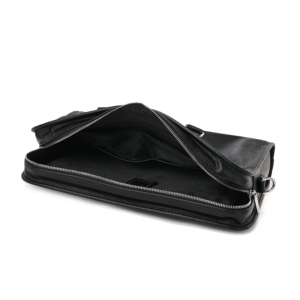 Soudelor Manufacture Wholesale Custom High Quality 15.6inch Large Capacity Crossbody Briefcase Real Pu <strong>Leather</strong> Laptop Bag for - Product Image 4