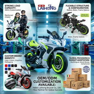 Nouveauté en usine, moto électrique pour enfants, grande roue EVA, moto à batterie 12V, moto électrique pour enfants - Product Image 5