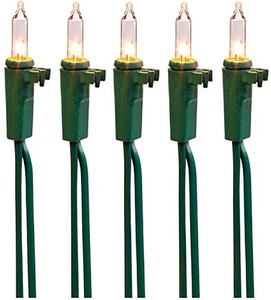 UL 150Count Incandescent <strong>Rice</strong> <strong>Bulb</strong> Connectable <strong>String</strong> <strong>Lights</strong> for Outdoor Christmas Tree Decor - Product Image 1