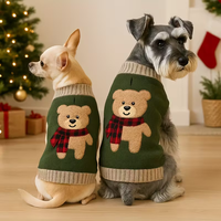 Pull personnalisé pour animaux de compagnie, vêtements d'hiver chauds pour chiens de petite et moyenne taille, adapté aux Schnauzers et aux Bichons Frises.