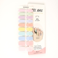 Jueshuigi — autocollants pour ongles Gel coréen, étiquette, dure longtemps, Non toxique, Halloween, séchage uv, semi-durcissant