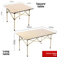 Table pliante d'extérieur pour pique-nique, cuisson et barbecue, légère, stable et portable, pour camping, avec chaises, montable sur voiture