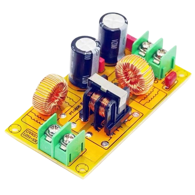2A 4A 10A 20A DC LC Filter EMI Electromagnetic Interference Filter EMC FCC High Frequency Power Filtering for 12V 24V CAR