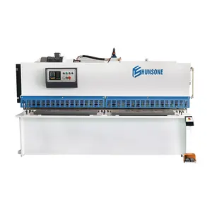 HUNSONE Brand Easy to Operate Hydraulic Shearing Machine for Steel Panel Cutting Swing Beam Shearing Machine