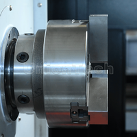 Tour-fraiseuse CNC verticale CK6150 à broche unique, moyenne capacité, avec chargeur d'outils, système GSK/FANUC