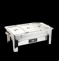 Meistverkaufter Edelstahl-Buffet-Wärmer Elektrischer Speisenwärmer mit Heiz- und Warmhaltefunktion Küchengerät im Tischdesign