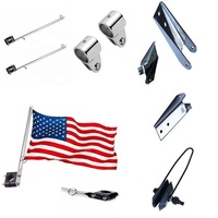 Accessoires et pièces de bateau de qualité supérieure prise de mât de drapeau de ponton marin pour bateau