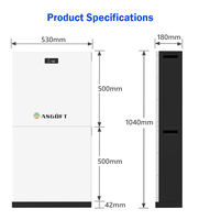 Sistema de Baterías de Almacenamiento de Energía Residencial Híbrido CAN Todo en Uno Modular Apilable LiFePO4 IP65 de 280Ah/314Ah con Stock en la UE, 10-20Kw