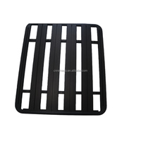Accessoires de survol de terrain 4x4, pièces de tourisme 4x4, plateforme de toit plate en aluminium universelle 1,25*1,35 m pour pick-up