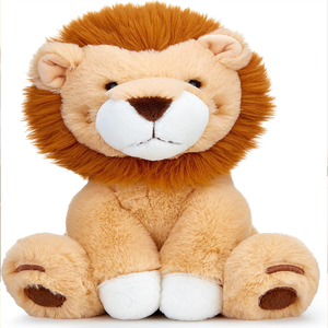 Peluche <span class=keywords><strong>Lion</strong></span> en Peluche |   <span class=keywords><strong>Jouet</strong></span> de jungle doux et câlin pour enfant |   100% polyester |   <span class=keywords><strong>Jouet</strong></span> emballé dans une boîte cadeau |   Fournisseur de jouets en peluche OEM ODM - Product Image 1