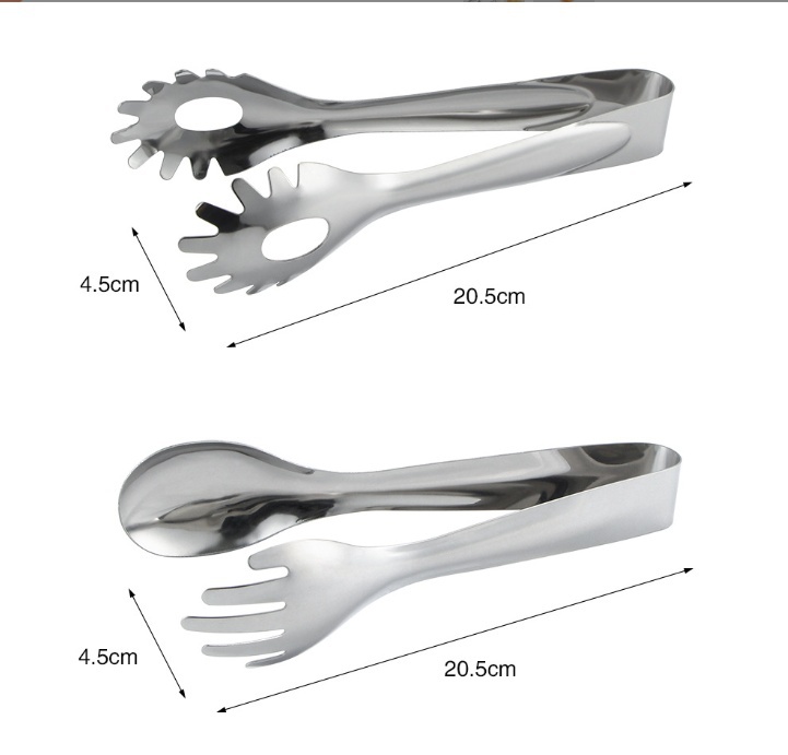 Pince Spaghetti Fresh Kela 22,5 Cm - Acier Inoxydable - Ustensile Cuisine Pratique