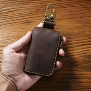 Women's Cute PU <b>Leather</b> <b>Key</b> <b>Chain</b> Wallet <b>Leather</b> Card Holder and Coin Purse Wristlet <b>Key</b> <b>Chain</b> - Product Image 4