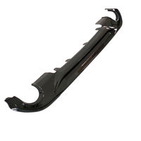 Noir brillant fourni par le fabricant pour BMW X1 F48 LCI 2020-2022 M Diffuseur de sac étanche MP Lèvre arrière Pare-chocs de voiture
