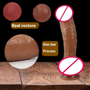 <strong>Hot</strong> Selling Cross-Border Female Artificial <strong>Penis</strong> Liquid Silicone Dildo Vibrator Soft Feature Adult Sex Products - Product Image 3