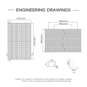 2025 hiệu quả cao Kho Giá Chất lượng cao jinko/longi/JA/trina giá tốt nhất Topcon <span class=keywords><strong>42W</strong></span> 425W 430W 435W 445W PV panel năng lượng mặt trời - Product Image 5
