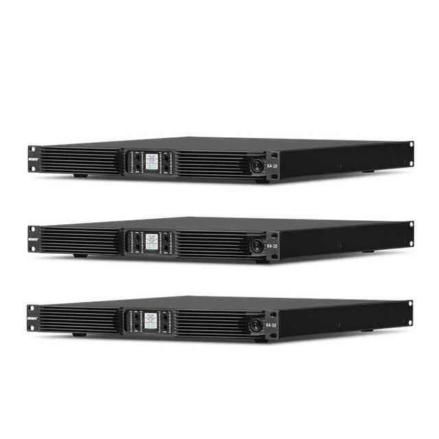 High Power 2 Channel DJ Amplifiers 2000 Watts Professional Audio Class D Amplifier