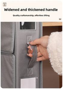 Wholesale Bed Sheet Organizers <b>Storage</b> Foldable <b>Box</b> for Linen Closet Bedding Set Containers Blanket Comforter Pillow <b>Cube</b> with - Product Image 2