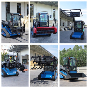 RIPPA EX bekerja selip Steer <span class=keywords><strong>Loader</strong></span> merek kecil baru dilacak Front End <span class=keywords><strong>Loader</strong></span> produsen untuk dijual - Product Image 5