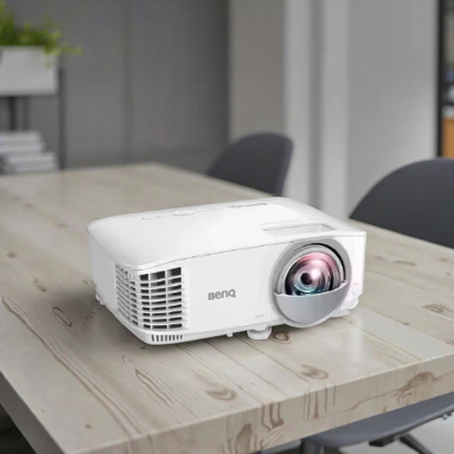 BenQ MW809STH WXGA DLP 2K 3500 Lumens Short Throw 16:10 Business Education Projector 10-bit Color 20000:1 Contrast 2.7KG Fixed