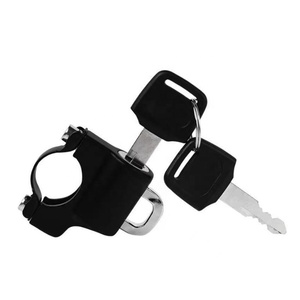 Xe máy chống trộm e-bike grip vòng an ninh khóa mũ bảo hiểm sửa chữa hợp kim kẽm khóa xe đạp 22-24mm tay lái khóa - Product Image 5