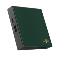 UGOOS SK4 Pro Android TV Box Android 14 LPDDR4 4GB 2,4G/5G2T2R BT5.4 Decodificador de 4GB de núcleo cuádruple de 4 núcleos con función ARM de 5, 1 unidad