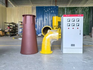 재생 에너지 튜브형 소형 100kw 터빈 수력 발전기 저 RPM 마이크로 카플란 수력 전기 - Product Image 6