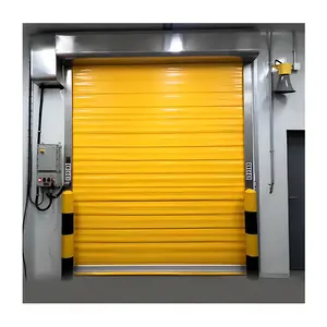 Wholesale Factory Direct Sale Fast Rolling Up Gate Waterproof Plastic Roller Shutter Door For Cold Storage