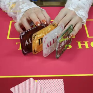 Precio al por mayor de fábrica Acrílico Poker All in Dealer Botones personalizados Poker Dealer Botones Aplicables al casino - Product Image 5