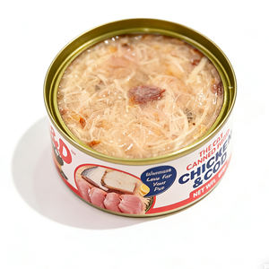 Alimento Húmedo para Perros en Lata, con Papel de Aluminio, Alta Palatabilidad, Varios Sabores, OEM ODM, Más Vendido - Product Image 2