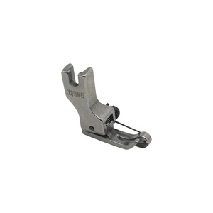 Prensatelas de collarín Cr1/16n-es con tope alto y bajo para máquina de coser de costuras de borde, pieza de acero inoxidable duradera - Product Image 1
