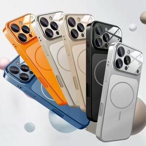 Phong Cách Mới Kính Cửa Sổ Lớn Trường Hợp Điện Thoại Cho <span class=keywords><strong>Iphone</strong></span> 17 Pro Max <span class=keywords><strong>Frosted</strong></span> Magnetic Trường Hợp Đối Với <span class=keywords><strong>iPhone</strong></span> 13 14 15 16 Pro Max - Product Image 6