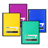 Personnalisé 1 sujet Fournitures de bureau et scolaires A5 A6 A4 B5 Composition Carnets à spirale pour usage scolaire