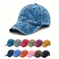 Casquettes de baseball personnalisées avec logo, en coton vintage, ajustables, teintes, effet vieilli, casquettes de sport vierges, délavées, couleur unie, décontractées