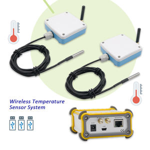 Alarm Home Security System Realtime Remote Monitoring Data Logger 2 Sets Industrial Wireless Temperature Sensor - Product Image 1