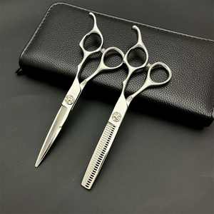 Tijeras de Peluquería Ge-34 de 62 mm, Tijeras de Entresacar de Acero Inoxidable Sus440c para Diestros, Uso Profesional - Product Image 5
