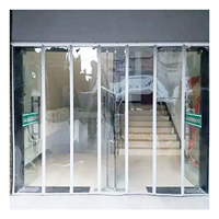 Rouleaux de rideaux de porte magnétiques transparents en PVC de haute qualité, services de découpe et de moulage sur mesure, feuilles de plastique souples et flexibles