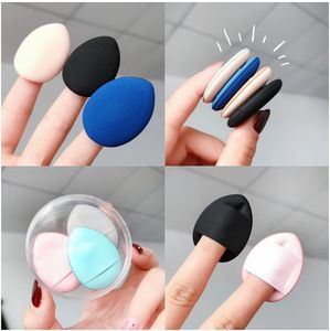 2025 nuevo YD dedo cojín de aire Mini Puff corrector maquillaje detalle esponja gotas de agua Fingertip Puff - Product Image 5