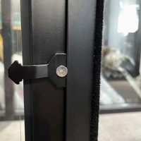 Ventanas Corredizas Horizontales Modernas de Aleación de Aluminio de Alta Resistencia, Barras de Seguridad Reforzadas, Aislamiento Térmico, Impermeables, para Sala de Estar
