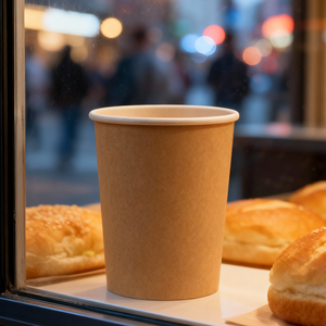 Oferta: Vasos de Papel Kraft Biodegradables Desechables de 8oz, 12oz y 32oz para Sopa Caliente, Color Personalizado, para Fiestas - Product Image 2