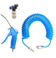 Kit de suspension pneumatique, pistolet à air comprimé, pistolet à air comprimé pour airsoft, outil de nettoyage pneumatique à main, pulvérisateur de poussière, port de pulvérisation, nettoyage multifonctionnel, suspension pneumatique
