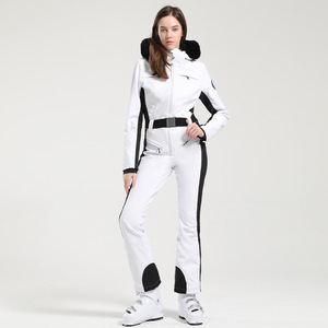 2023 Snow Clothes Women One Piece Professional Ski Suit Warm Snowboard Windproof Waterproof Female Ski Set Outdoor Ski Overalls - Product Image 3