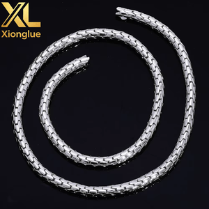 Fashionable and Minimalist Design 18K Gold-plated 5mm Twisted <b>Rope</b> Keel Chain Men's and Women's Necklaces Cuban Necklace - Product Image 2