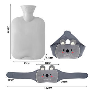 Neck Shoulders Hand Warmer Bag Plush Belly Waist Belt <strong>Hot</strong> <strong>Water</strong> <strong>Bottle</strong> for Period Cramps Pain Relief <strong>Hot</strong> <strong>Water</strong> <strong>Bottle</strong> With Cover - Product Image 2