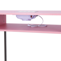Nouvelle table de manucure design pour salon de beauté, mobilier de station de manucure