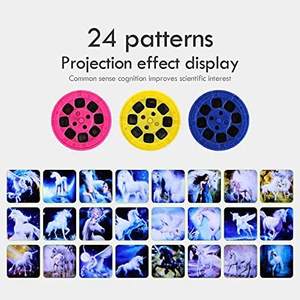 Projecteur de poche 3D pour enfants, jouet éducatif précoce, éclairage d'histoires, motifs lumineux pour garçons <span class=keywords><strong>et</strong></span> filles - Product Image 6