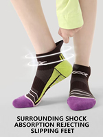 Chaussettes de sport personnalisées pour femmes, contrôle des odeurs, évacuation de l'humidité pour l'entraînement quotidien et les tenues décontractées