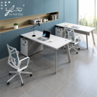 Ensemble table et chaise de bureau, table de travail pour bureau à domicile, ordinateur, bureau de lecture à domicile, table de bureau simple